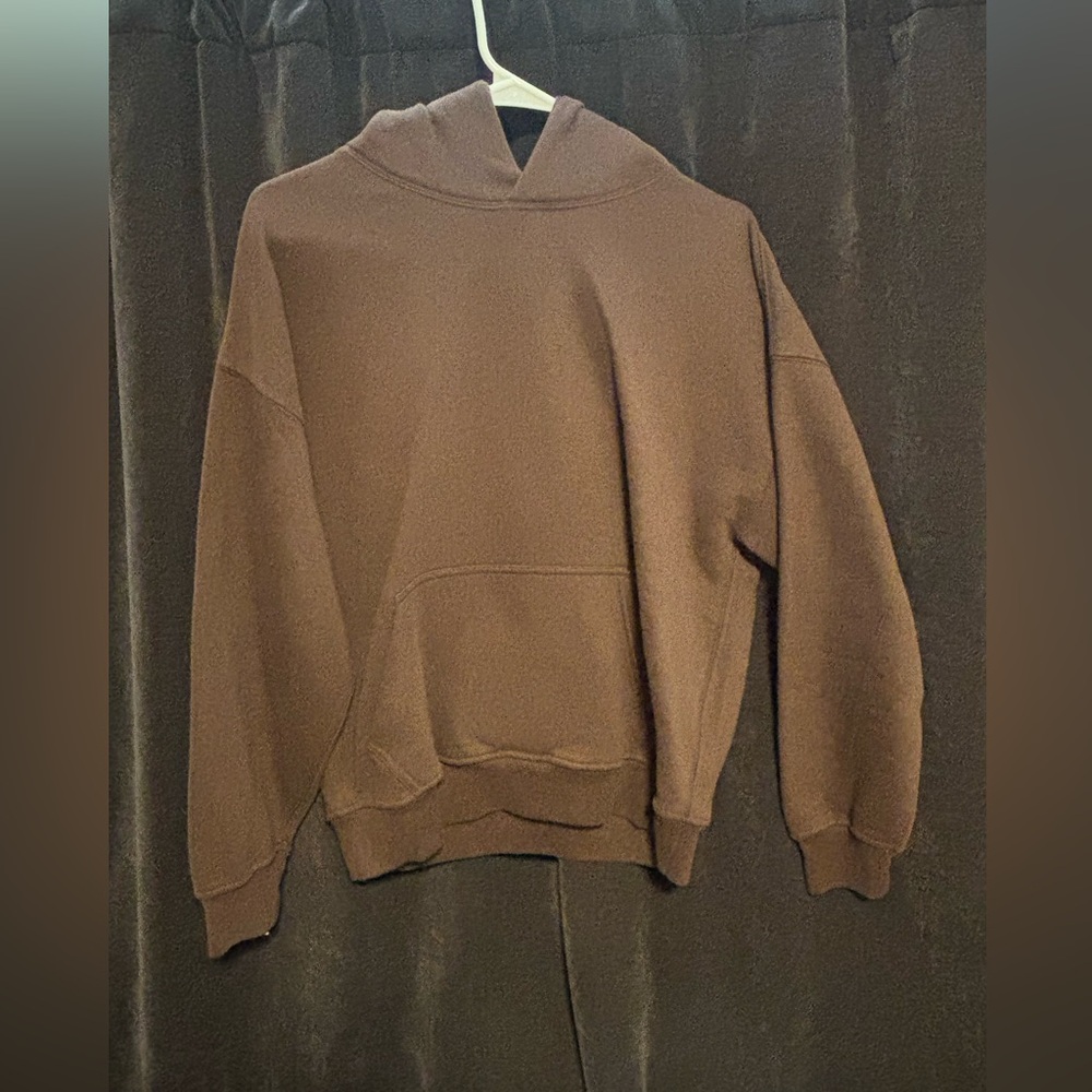 Abercrombie & Fitch Hoodie, Soft AF Essential. Brown, never worn but no tags, XS